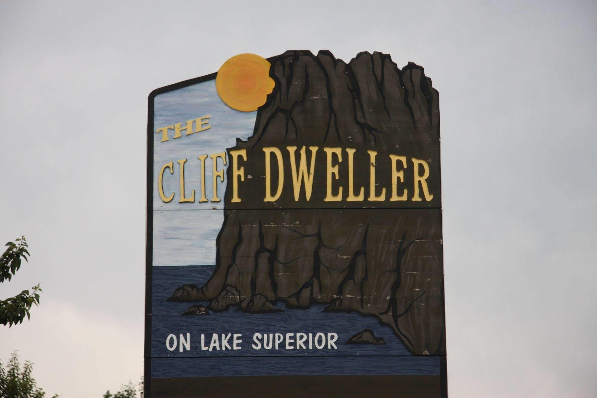 Cliff Dweller On Lake Superior Tofte Exterior foto